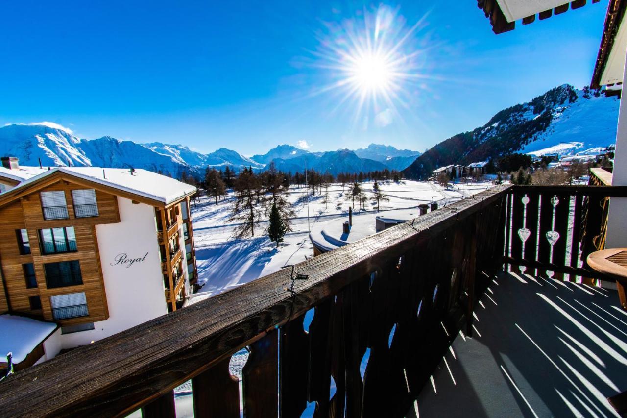 Haus Rhodania Mit Matterhornblick, Riederalp Mitte Exterior foto